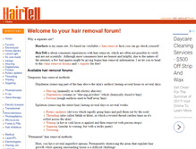 Tablet Screenshot of hairtell.com